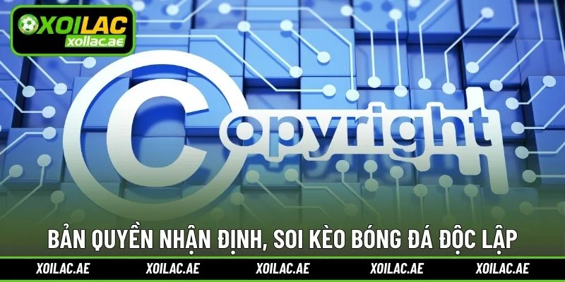 Bản quyền nhận định, soi kèo bóng đá độc lập