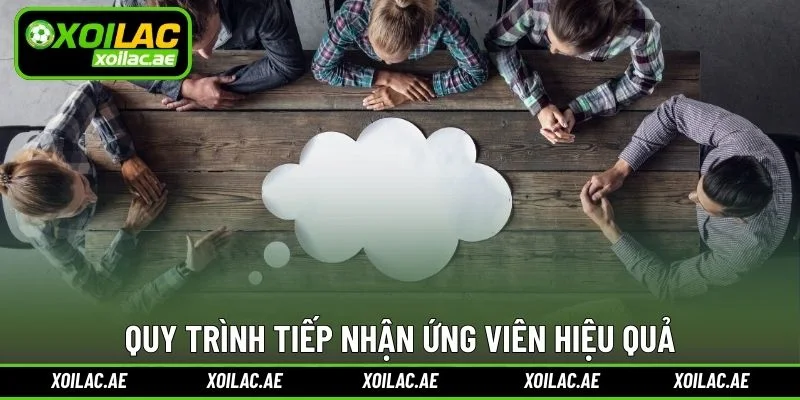 Quy trình tiếp nhận ứng viên hiệu quả